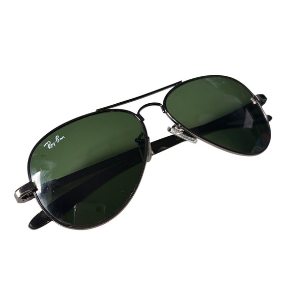 Ray-Ban Other - Ray-Ban RB 8305 Tech Aviator Sunglasses Gunmetal Carbon Fiber Green Lens 58mm